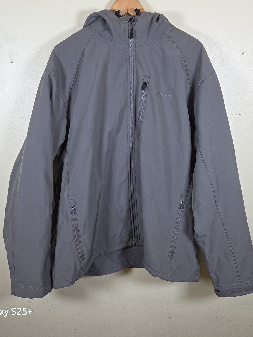 Mens Redhead jacket 3 in 1  Hooded Jacket Fleece Lined Full Zip 2XL Heavyweight